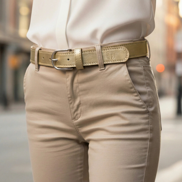 Valódi bőr női öv