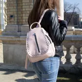 Silvia Rosa női hátizsák rózsaszínben