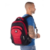 AOKING nagyméretű laptoptartós ergonómiai hátizsák 
