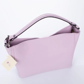 Valódi bőr női táska világoslila színben S7188 Lilac