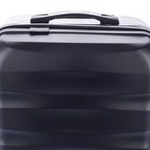 Travelway Bőrönd közép méret fekete színben