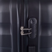 Travelway Bőrönd nagy méret fekete színben