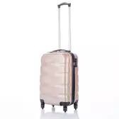 Travelway by Etaska 3 db-os bőrönd szett pezsgő színben