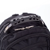 Ultraerős fekete hátizsák fém kézifogóval