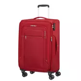 American Tourister Crosstrack Spinner bővíthető bőrönd 67 cm Red/Grey színben