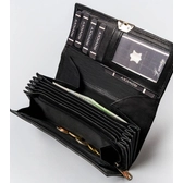 Cavaldi Valódi bőrbrifkó pénztárca