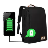 Peterson hátizsák  kabinméretű táska USB csatlakozóval