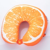 Prémium Nyakpárna narancs mintával mikrogyöngyökkel