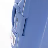R-0712 Roncato Light bőrönd közepes méret világoskék ajándék bőröndhuzattal