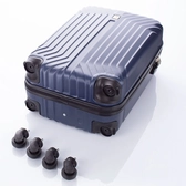 LDV 507 Keményfalú Kabin Bőrönd kivehető kerékkel 55 cm