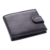 GIULIO férfi pénztárca fekete színben díszdobozban
