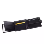 GIULIO Motoros pénztárca fekete színben díszdobozban