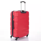Travelway  Bőrönd nagy méret piros színben