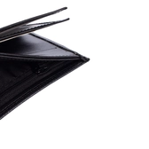 GIULIO kisméretű férfi pénztárca fekete színben díszdobozban