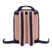 Tágas, városi hátizsák laptoptartóval Kék-Rózsaszín színben