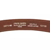 Pierre Cardin Valódi bőr Öv camel-1 cm