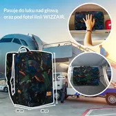 Peterson Fedélzeti hátizsák Ryanair fedélzeti ingyenes méret 40 x 20 x 25 cm vízlepergető anyagból