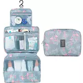 Felakasztható Kozmetikai táska flamingó mintával*