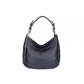Valódi bőr női táska sötétkék színben S7164 BlueNavy