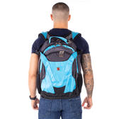 Swisswin hátizsák kék színben AIR FLOW szellőző hátrésszel