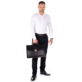 GIULIO COLLECTION Valódi bőr aktatáska 3 részes* Világosbarna színben GIULIO COLLECTION Valódi bőr aktatáska 3 részes* Világosbarna színben