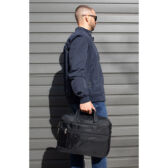 Fekete üzleti táska laptoptartóval bővíthető M méret Fekete üzleti táska laptoptartóval bővíthető M méret