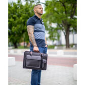 Valódi bőr aktatáska nagy méret fekete színben Valódi bőr aktatáska nagy méret fekete színben