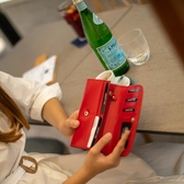 Fairy Crystal valódi bőr női pénztárca NP 789 Red RFID védelemmel