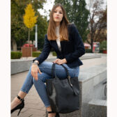 Valódi bőr női válltáska meggypiros színben 6896 cherry Valódi bőr női válltáska meggypiros színben 6896 cherry