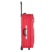3 db-os bőrönd szett piros színben