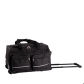 Gurulós utazó táska Fekete színben
