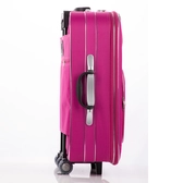 3 db-os bőrönd szett pink színben