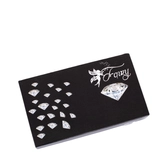 Fairy Crystal valódi bőr női pénztárca NP 789 Silver RFID védelemmel