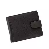 Kisméretű bőr pénztárca fekete színben 46016_black