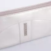 Fairy Crystal köves valódi bőr női pénztárca NP 130 Silver RFID védelemmel