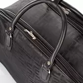Euroline gurulós utazó táska fekete görög mintával