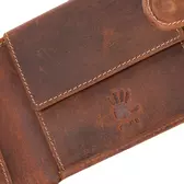 Giulio vadász pénztárca bőr díszdobozban őz mintával RFID rendszerrel