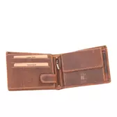 Giulio vadász pénztárca bőr díszdobozban vadászkutya mintával RFID rendszerrel