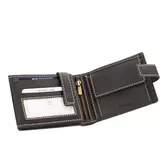 Giulio Motoros pénztárca bőr díszdobozban RFID rendszerrel