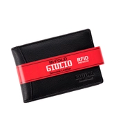 GIULIO COLLECTION valódi bőr kártyatartó RFID rendszerrel