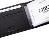 GIULIO COLLECTION valódi bőr kártyatartó RFID rendszerrel