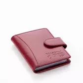 FAIRY valódi bőr kártyatartó RFID rendszerrel díszdobozban*