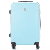  LEONARDO DA VINCI 507 Bőrönd közép méret Világoskék színben