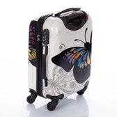 Pillangós bőrönd kabin méret levehető kerékkel