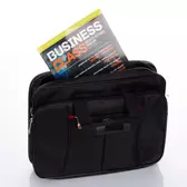 Fekete üzleti táska laptoptartóval 0146