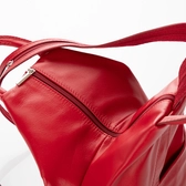 Valódi bőr női hátizsák Ferrari Piros színben S6925