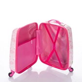 Gyermek bőrönd szamóca mintával
