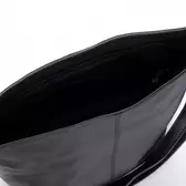 Valódi bőr női táska fekete színben