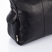 Valódi bőr női táska fekete színben