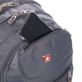 Nagyméretű Swisswin hátizsák sw8301 szürke